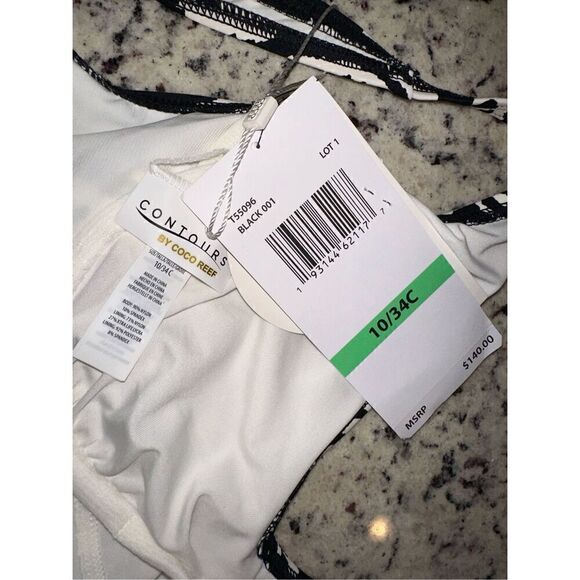 COCO REEF Women's Contours Stellar Shirred-Leg One-Piece Swimsuit - Picture 6 of 7